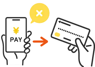残高不足が理由で、レジ前で他の決済手段に流れてしまう